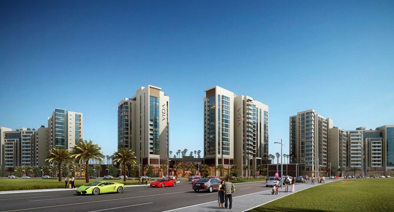 Hotel Vida Emirates Hills Dubái Exterior foto